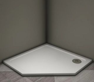 Душевой поддон из искусственного камня Veconi Tezeo 100x100 TZ12-100T-01-19C3 Белый